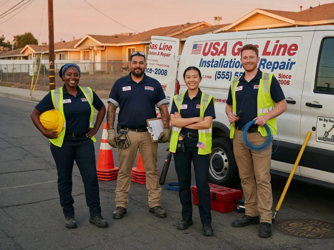 Gas Line Installation company in Ratliff City, OK